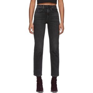 Alexander Wang grey high rise flex pants